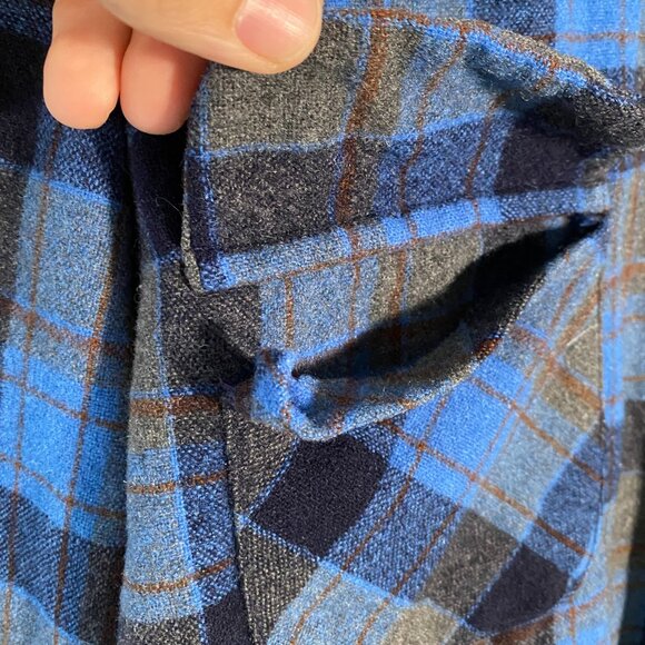 Vintage 1960s Pendleton Board Shirt Size L - Picture 2 of 6